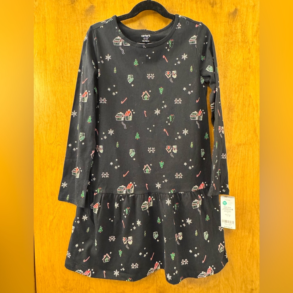 Kids Festive Carter’s Black Dress
